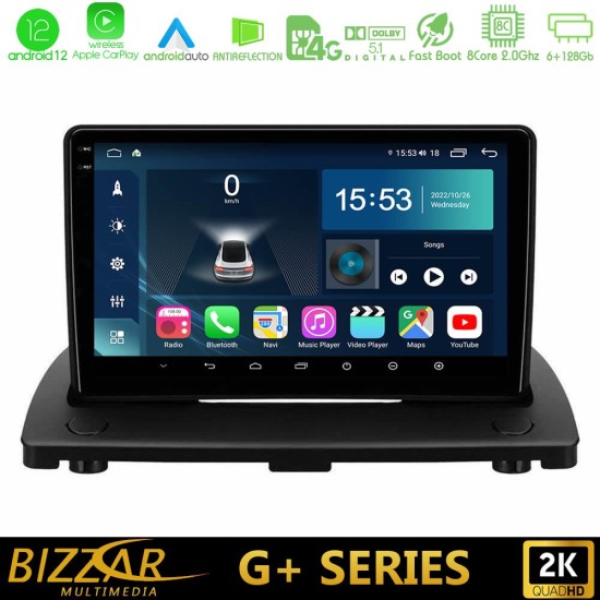 Bizzar G+ Series Volvo XC90 2006-2014 8Core Android12 6+128GB Navigation Multimedia Tablet 9"