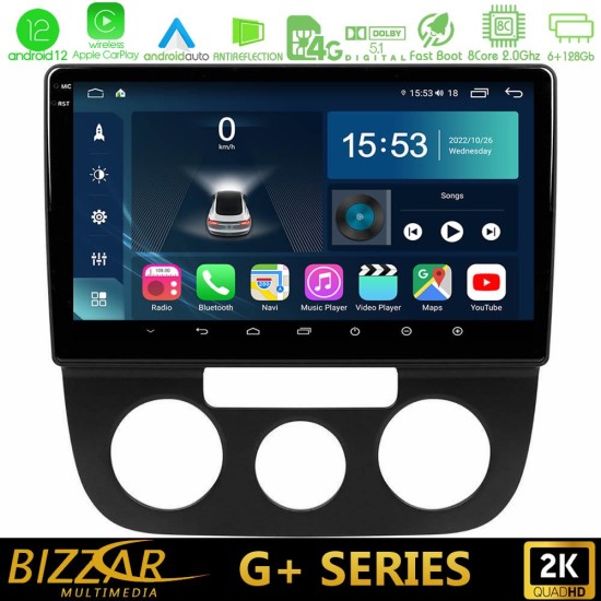 Bizzar G+ Series VW Jetta 8core Android12 6+128GB Navigation Multimedia Tablet 10"