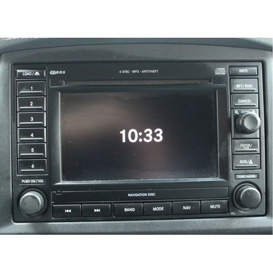 Πρόσοψη, Καλωδίωση & CANbus Box Jeep Grand Cherokee 2005-2007 Για Tablet 10"