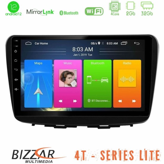 Bizzar 4T Series Suzuki Baleno 2016-2021 4core Android13 2+32GB Navigation Multimedia Tablet 9"