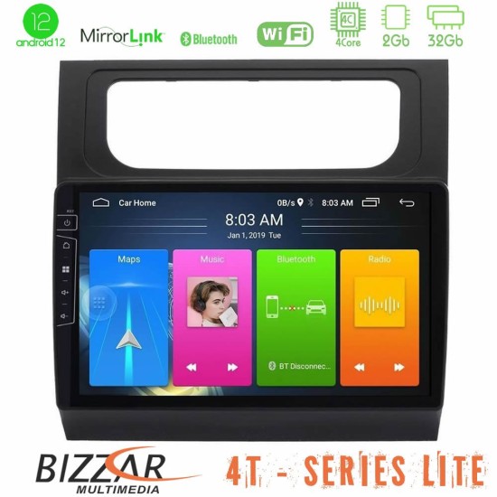 Bizzar 4T Series VW Touran 2011-2015 4core Android13 2+32GB Navigation Multimedia Tablet 10"