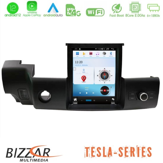 Bizzar OEM Range Rover Sport L320 2010-2013 Android 12 8core 6+128GB Tesla Screen 9.7"