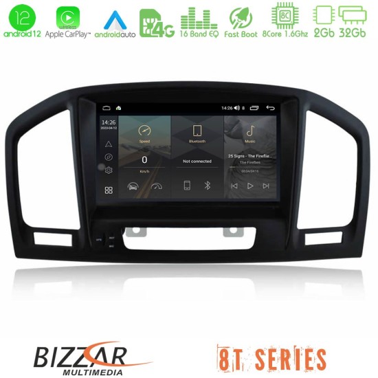 Bizzar OEM Opel Insignia 2008-2013 8core Android12 2+32GB Navigation Multimedia Deckless 7" με Carplay/AndroidAuto (OEM Style)