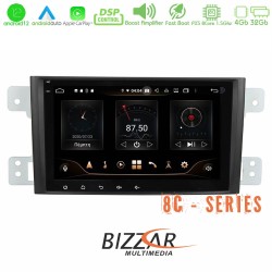 Bizzar OEM Suzuki Grand Vitara 2005-2015 8core Android12 4+32GB Navigation Multimedia 8inch Bizzar OEM Suzuki Grand Vitara 2005-2015 8core Android12 4+32GB Navigation Multimedia 8inch