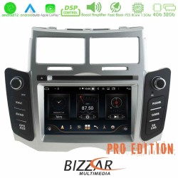 Bizzar OEM Toyota Yaris 2006-2011 8core Android12 4+32GB Navigation Multimedia (Ασημί χρώμα) Bizzar OEM Toyota Yaris 2006-2011 8core Android12 4+32GB Navigation Multimedia (Ασημί χρώμα)