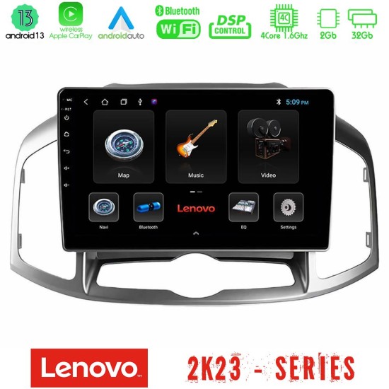 Lenovo Car Pad Chevrolet Captiva 2012-2016 4Core Android 13 2+32GB Navigation Multimedia Tablet 10" Lenovo Car Pad Chevrolet Captiva 2012-2016 4Core Android 13 2+32GB Navigation Multimedia Tablet 10"