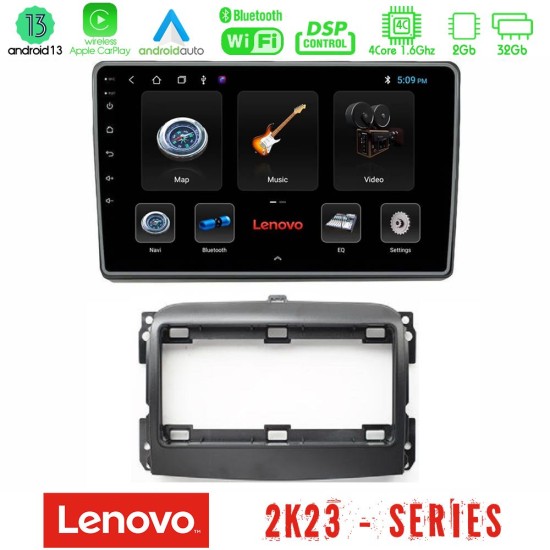 Lenovo Car Pad Fiat 500L 4Core Android 13 2+32GB Navigation Multimedia Tablet 10" Lenovo Car Pad Fiat 500L 4Core Android 13 2+32GB Navigation Multimedia Tablet 10"
