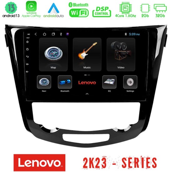Lenovo Car Pad Nissan Qashqai J11 (AUTO A/C) 4Core Android 13 2+32GB Navigation Multimedia Tablet 10" Lenovo Car Pad Nissan Qashqai J11 (AUTO A/C) 4Core Android 13 2+32GB Navigation Multimedia Tablet 10"