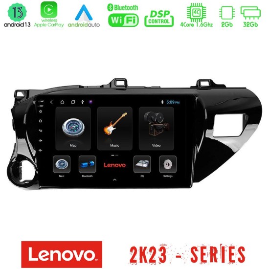 Lenovo Car Pad Toyota Hilux 2017-2021 4Core Android 13 2+32GB Navigation Multimedia Tablet 10" Lenovo Car Pad Toyota Hilux 2017-2021 4Core Android 13 2+32GB Navigation Multimedia Tablet 10"