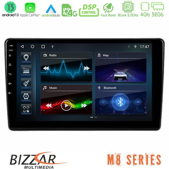 Bizzar M8 Series Peugeot Partner / Citroën Berlingo 2008-2018 8Core Android13 4+32GB Navigation Multimedia Tablet 9"