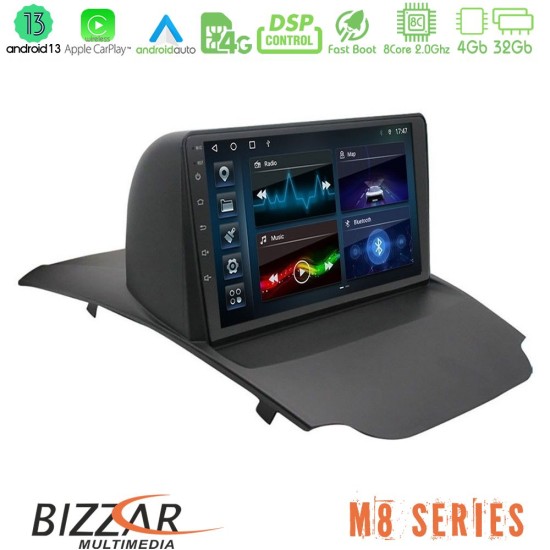 Bizzar M8 Series Ford Ecosport 2014-2017 8core Android13 4+32GB Navigation Multimedia Tablet 10"