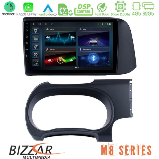 Bizzar M8 Series Hyundai i10 8core Android13 4+32GB Navigation Multimedia Tablet 9"