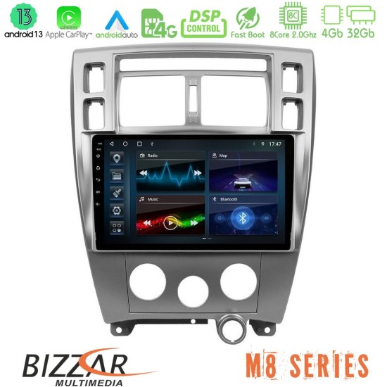 Bizzar M8 Series Hyundai Tucson 8core Android13 4+32GB Navigation Multimedia Tablet 10"