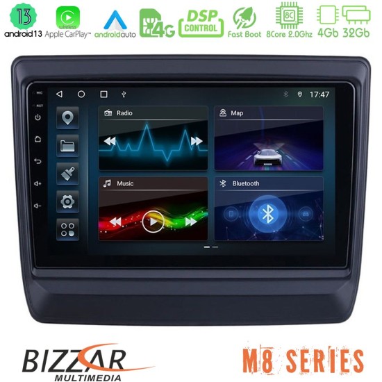 Bizzar M8 Series Isuzu D-MAX 2020-2023 8core Android13 4+32GB Navigation Multimedia Tablet 9"