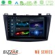 Bizzar M8 Series Mazda 3 2009-2014 8core Android13 4+32GB Navigation Multimedia Tablet 9"