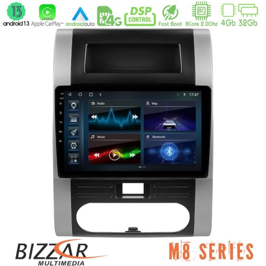 Bizzar M8 Series Nissan X-Trail T31 8core Android13 4+32GB Navigation Multimedia Tablet 10"