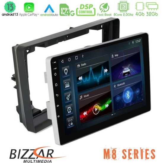 Bizzar M8 Series Peugeot 308 2013-2020 8core Android13 4+32GB Navigation Multimedia Tablet 9"