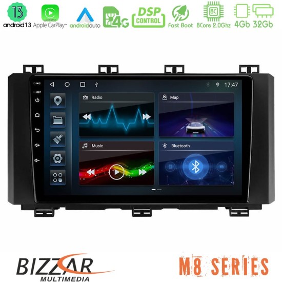 Bizzar M8 Series Seat Ateca 2017-2021 8core Android13 4+32GB Navigation Multimedia Tablet 9"