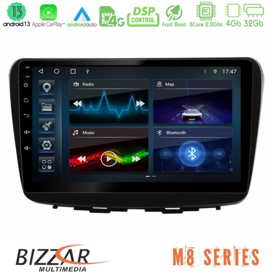 Bizzar M8 Series Suzuki Baleno 2016-2021 8core Android13 4+32GB Navigation Multimedia Tablet 9"