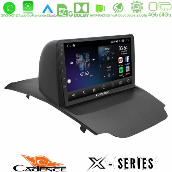 Cadence X Series Ford Ecosport 2014-2017 8core Android12 4+64GB Navigation Multimedia Tablet 10"