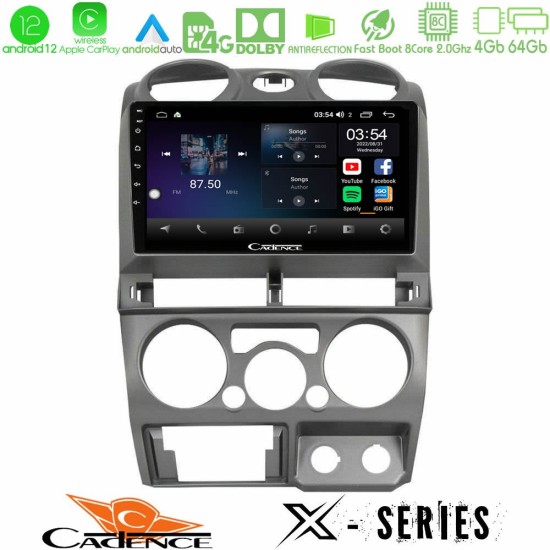 Cadence X Series Isuzu D-Max 2007-2011 8core Android12 4+64GB Navigation Multimedia Tablet 9"