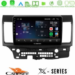 Cadence X Series Mitsubishi Lancer 2008 – 2015 8core Android 14 4+64GB Navigation Multimedia Tablet 10" Cadence X Series Mitsubishi Lancer 2008 – 2015 8core Android 14 4+64GB Navigation Multimedia Tablet 10"