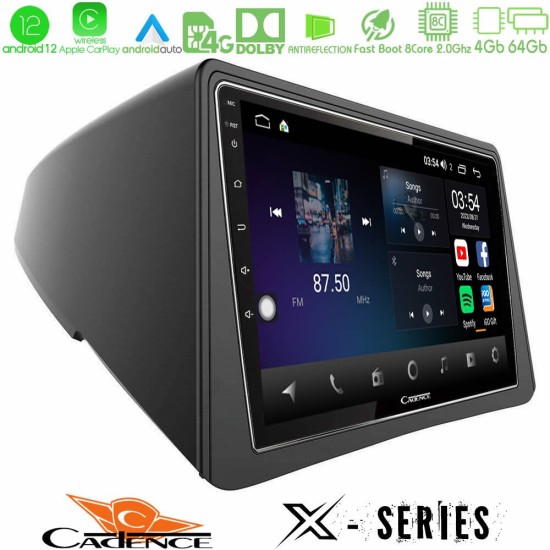 Cadence X Series Opel Mokka 8core Android12 4+64GB Navigation Multimedia Tablet 9"