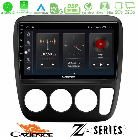 Cadence Z Series Honda CRV 1997-2001 8core Android12 2+32GB Navigation Multimedia Tablet 9"