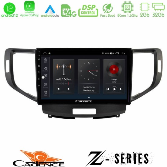 Cadence Z Series Honda Accord 2008-2015 8core Android12 2+32GB Navigation Multimedia Tablet 9"