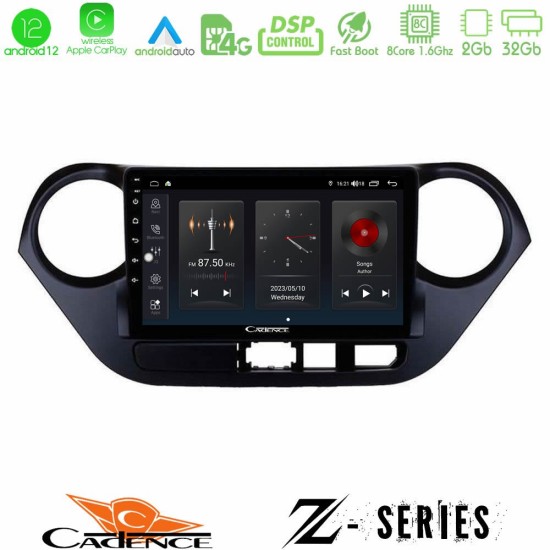 Cadence Z Series Hyundai i10 2014-2020 8core Android12 2+32GB Navigation Multimedia Tablet 9"