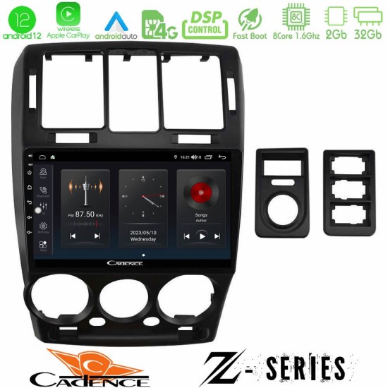 Cadence Z Series Hyundai Getz 2002-2009 8core Android12 2+32GB Navigation Multimedia Tablet 9"