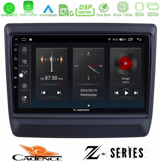 Cadence Z Series Isuzu D-MAX 2020-2023 8core Android12 2+32GB Navigation Multimedia Tablet 9"