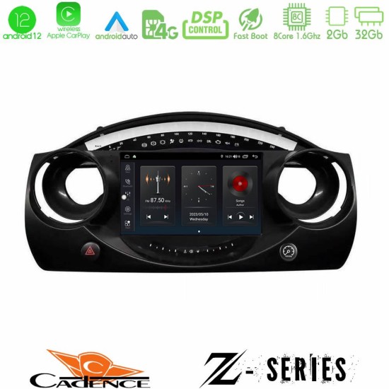 Cadence Z Series Mini Cooper R50 8Core Android12 2+32GB Navigation Multimedia Tablet 9"