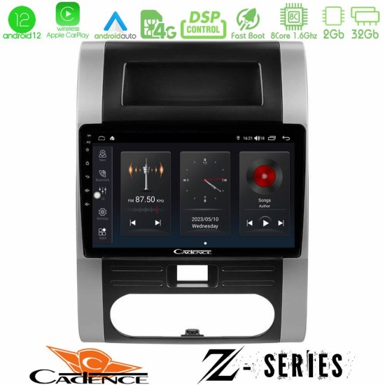 Cadence Z Series Nissan X-Trail T31 8core Android12 2+32GB Navigation Multimedia Tablet 10"