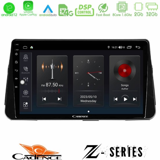 Cadence Z Series Nissan Micra K14 8core Android12 2+32GB Navigation Multimedia Tablet 9"