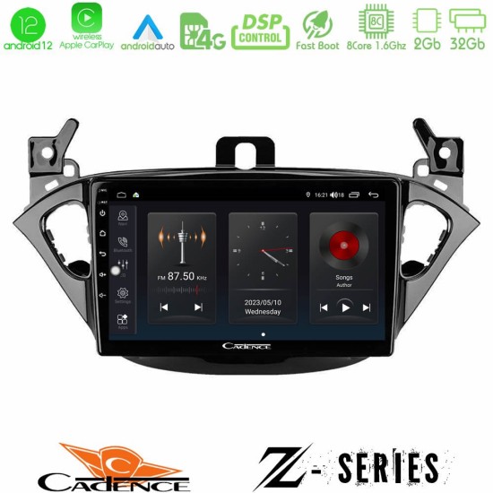 Cadence Z Series Opel Corsa E/Adam 8core Android12 2+32GB Navigation Multimedia Tablet 9"