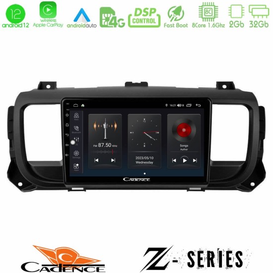 Cadence Z Series Citroen/Peugeot/Opel/Toyota 8core Android12 2+32GB Navigation Multimedia Tablet 9"