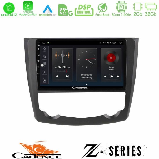 Cadence Z Series Renault Kadjar 8core Android12 2+32GB Navigation Multimedia Tablet 9"