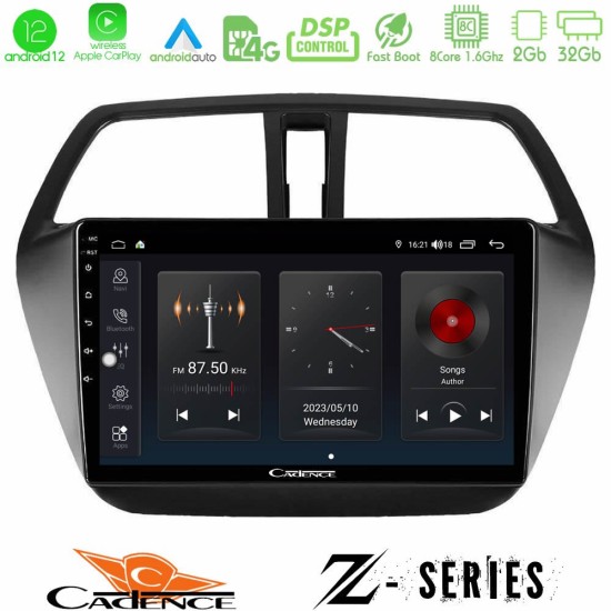Cadence Z Series Suzuki SX4 S-Cross 8core Android12 2+32GB Navigation Multimedia Tablet 9"