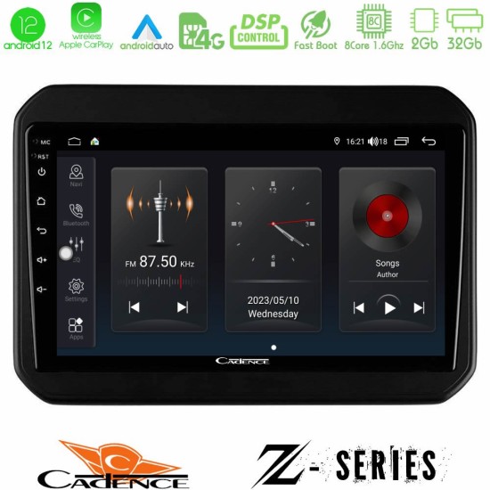 Cadence Z Series Suzuki Ignis 8core Android12 2+32GB Navigation Multimedia Tablet 9"