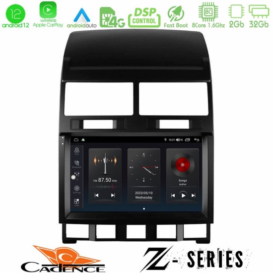 Cadence Z Series VW Touareg 2002 – 2010 8core Android12 2+32GB Navigation Multimedia Tablet 9"