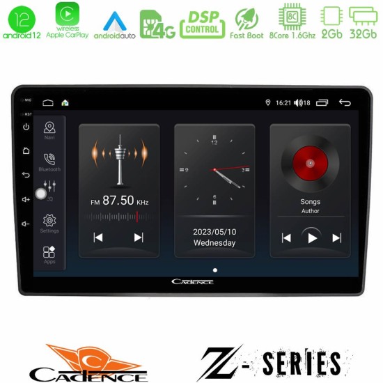 Cadence Z Series VW Passat 8core Android12 2+32GB Navigation Multimedia Tablet 9"
