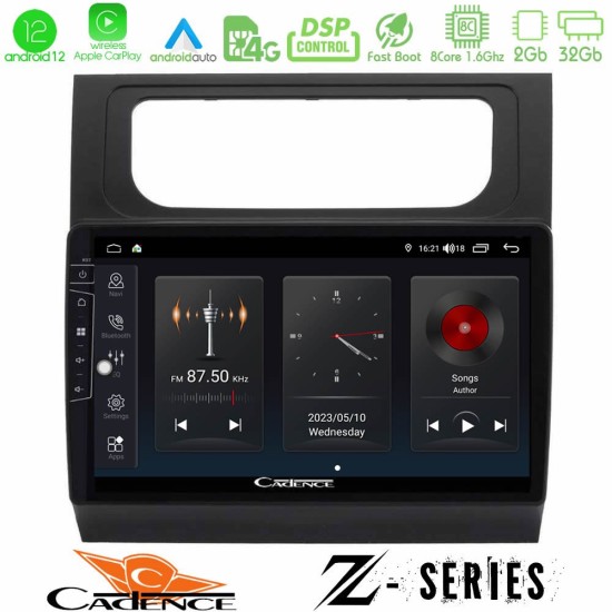 Cadence Z Series VW Touran 2011-2015 8core Android12 2+32GB Navigation Multimedia Tablet 10"