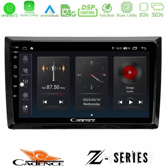 Cadence Z Series VW Beetle 8core Android12 2+32GB Navigation Multimedia Tablet 9"