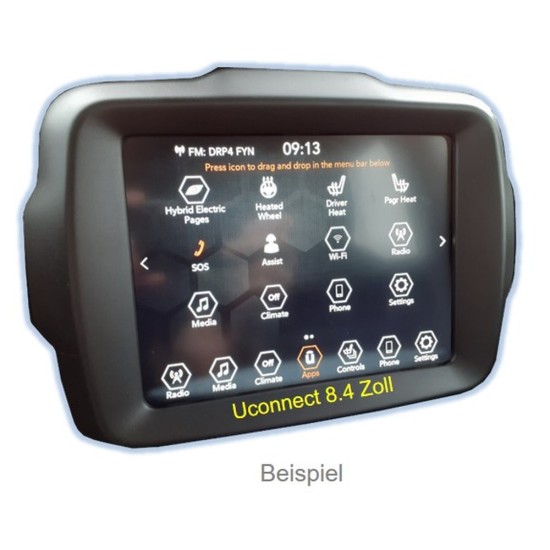 Jeep Uconnnect 8.4" 2020-> Video In & Camera Interface