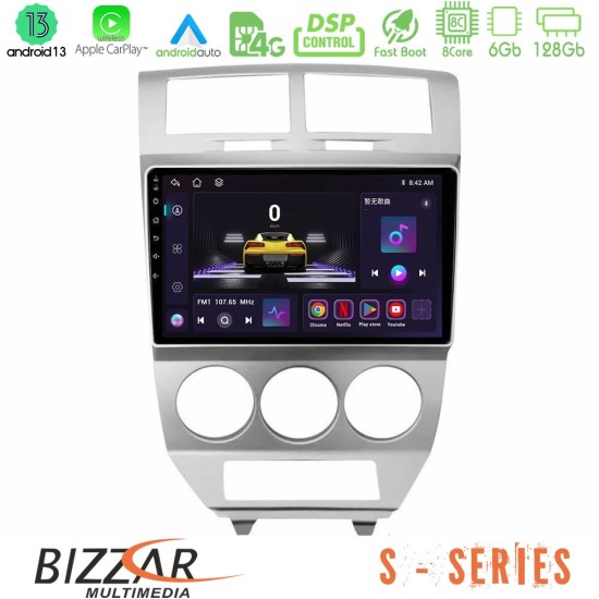 Bizzar S Series Dodge Caliber 2006-2011 8core Android13 6+128GB Navigation Multimedia Tablet 10"