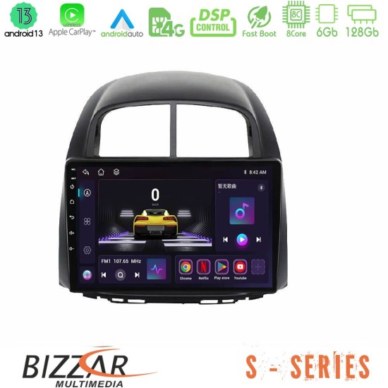 Bizzar S Series Daihatsu Sirion/Subaru Justy 8core Android13 6+128GB Navigation Multimedia Tablet 10"