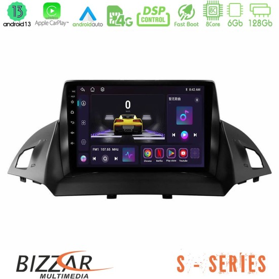 Bizzar S Series Ford C-Max/Kuga 8core Android13 6+128GB Navigation Multimedia Tablet 9"