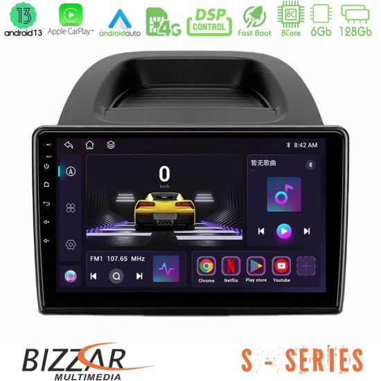 Bizzar S Series Ford Ecosport 2018-2020 8core Android13 6+128GB Navigation Multimedia Tablet 10"