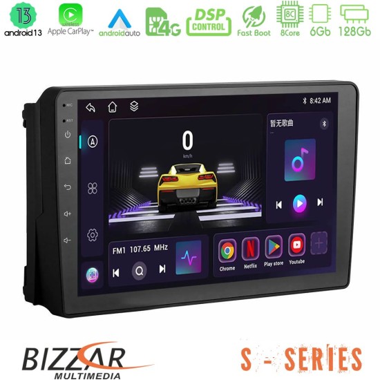 Bizzar S Series Ford 2007-> 8core Android13 6+128GB Navigation Multimedia Tablet 9"